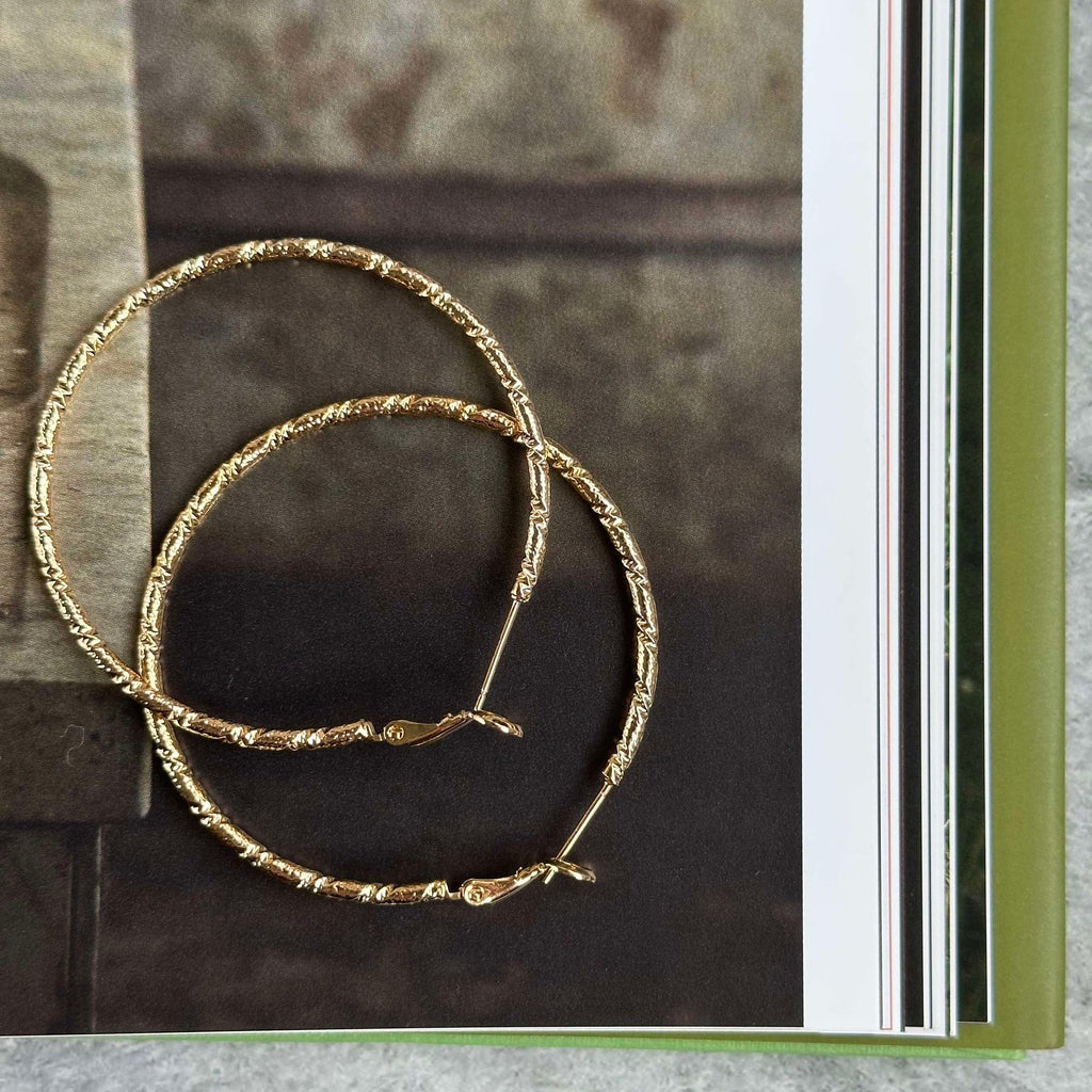 Örhängen ISADORA Hoops 18K förgyllda