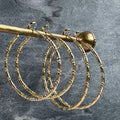 Örhängen ISADORA Hoops 18K förgyllda