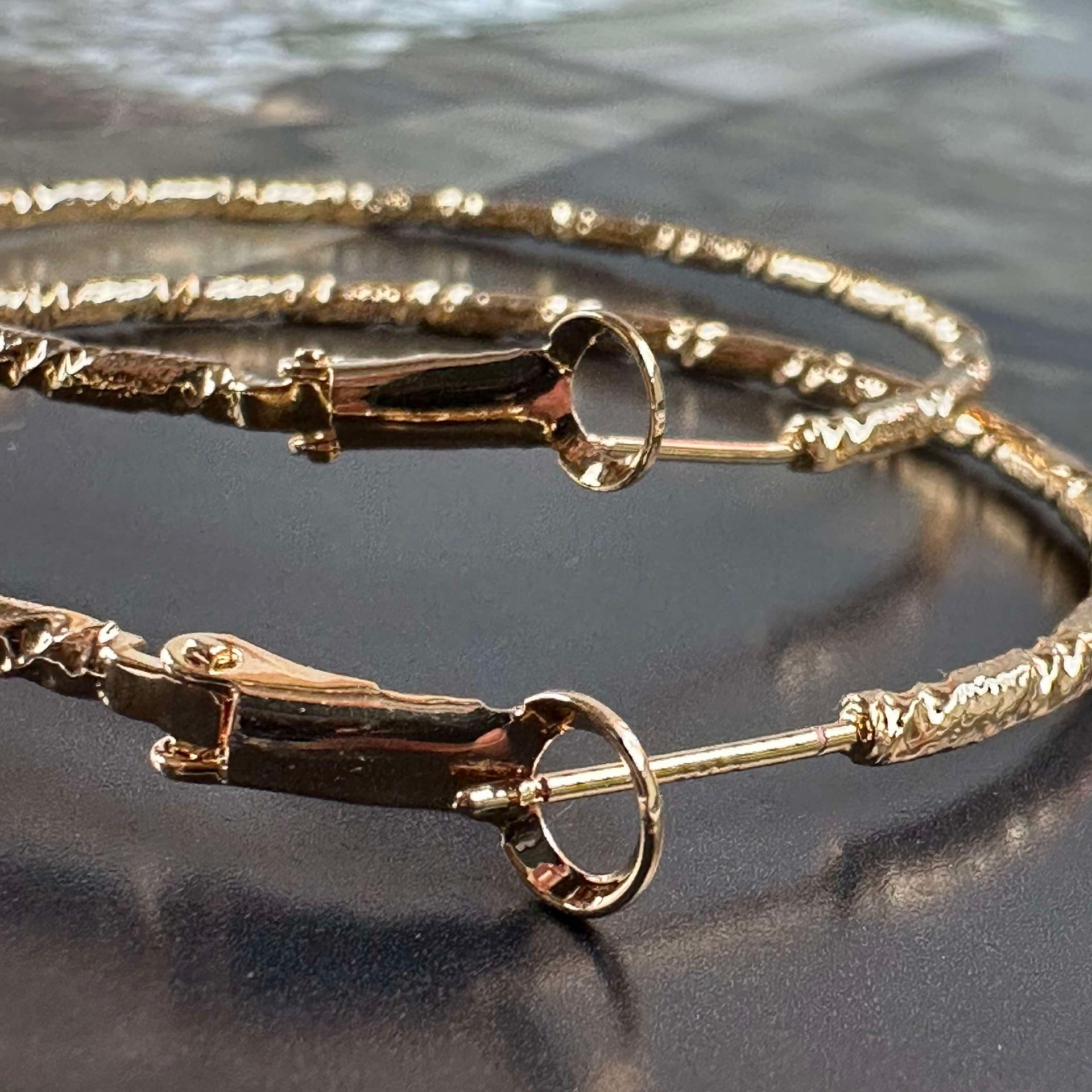 Örhängen ISADORA Hoops 18K förgyllda