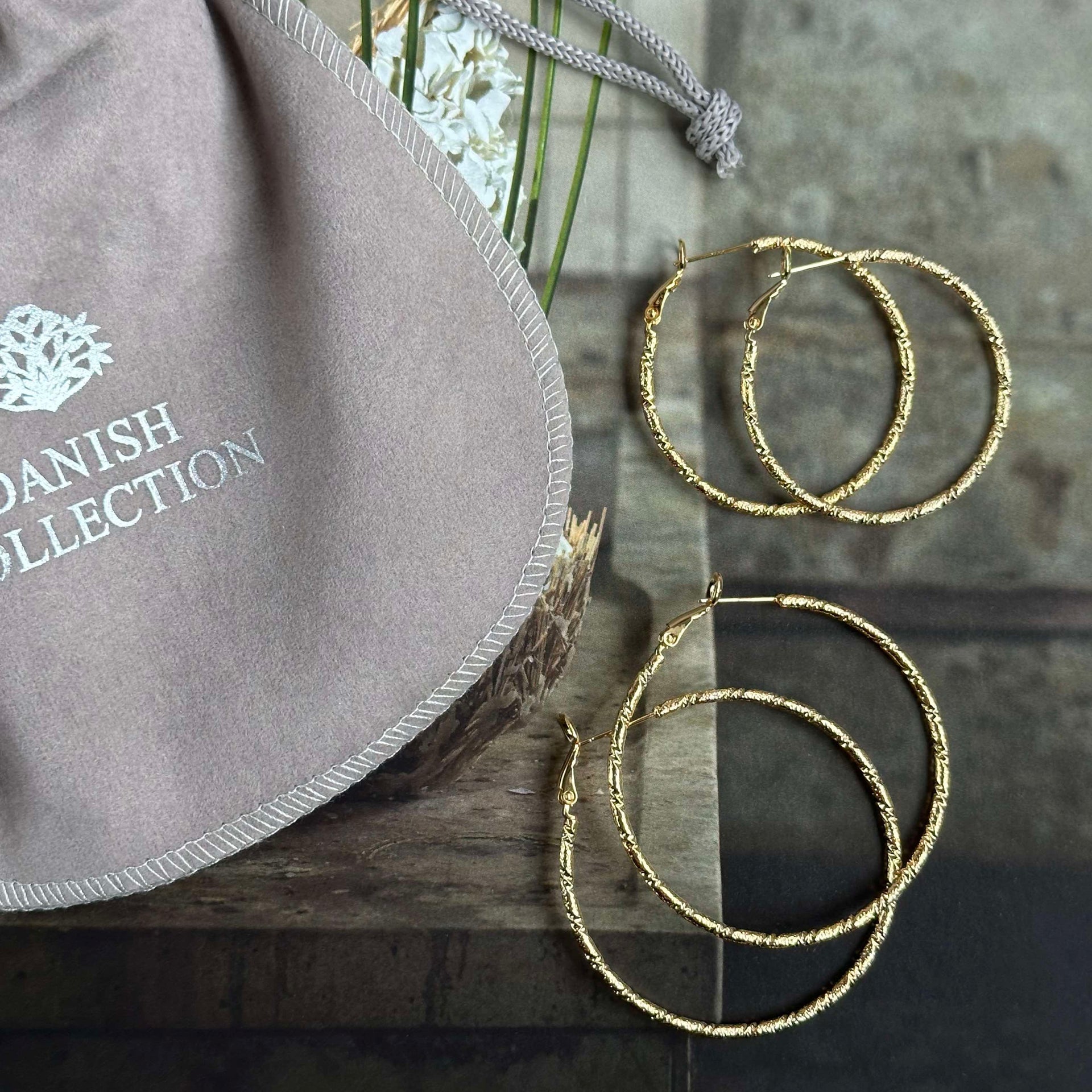 Örhängen ISADORA Hoops 18K förgyllda