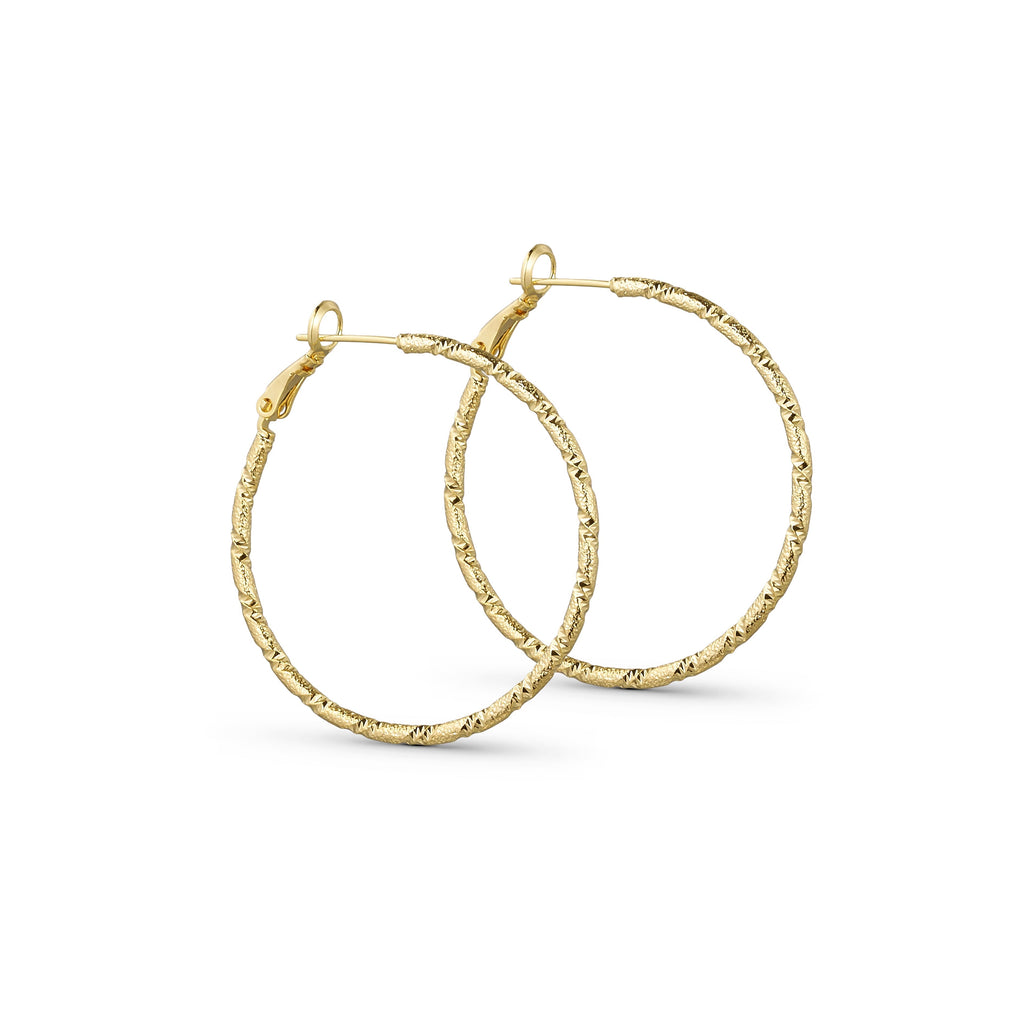 Örhängen ISADORA Hoops 18K förgyllda